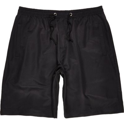 Black RI Studio panelled shorts